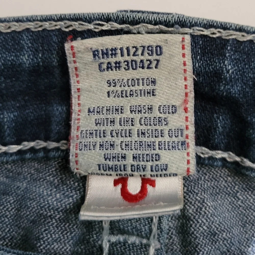 True Religion Joey Jeans Low rise Flare 29 - Picture 7 of 11